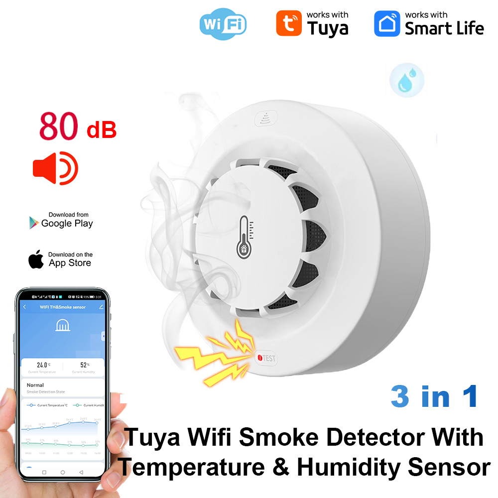 Wifi Thermostat - Tuya WiFi 온도 및 습도 센서