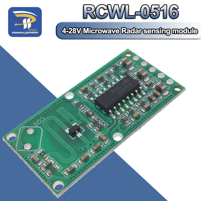 Sensor Kit Arduino - RCWL-0516 RCWL 0516 마이크로파 레이더 센서
