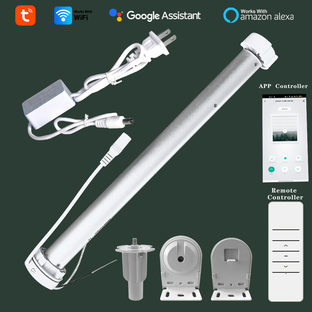 Smart Home Automation Kit - 투야 WiFi 미니 모터라이즈 롤러 블라인드