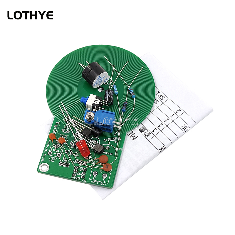 Electronics Project Kit - DC 3V-5V 금속 탐지기 키트 DIY