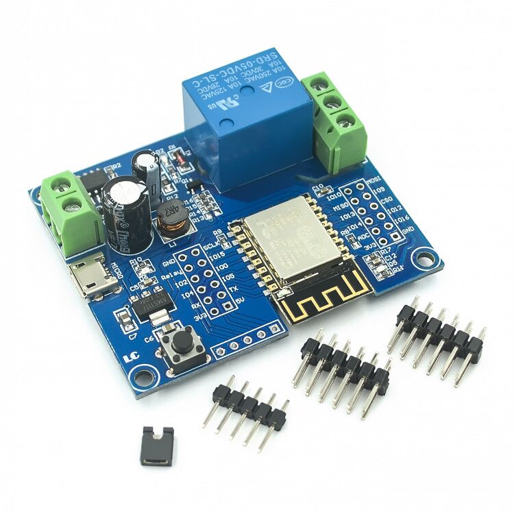 Esp8266 Relay Module - DC5-80V 전원 공급 장치, 와이파이 단일