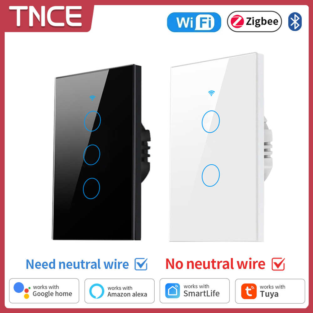 Smart Light Switch Wifi - TNCE Tuya WiFi/Zigbee 스마트 라이트 스위치,