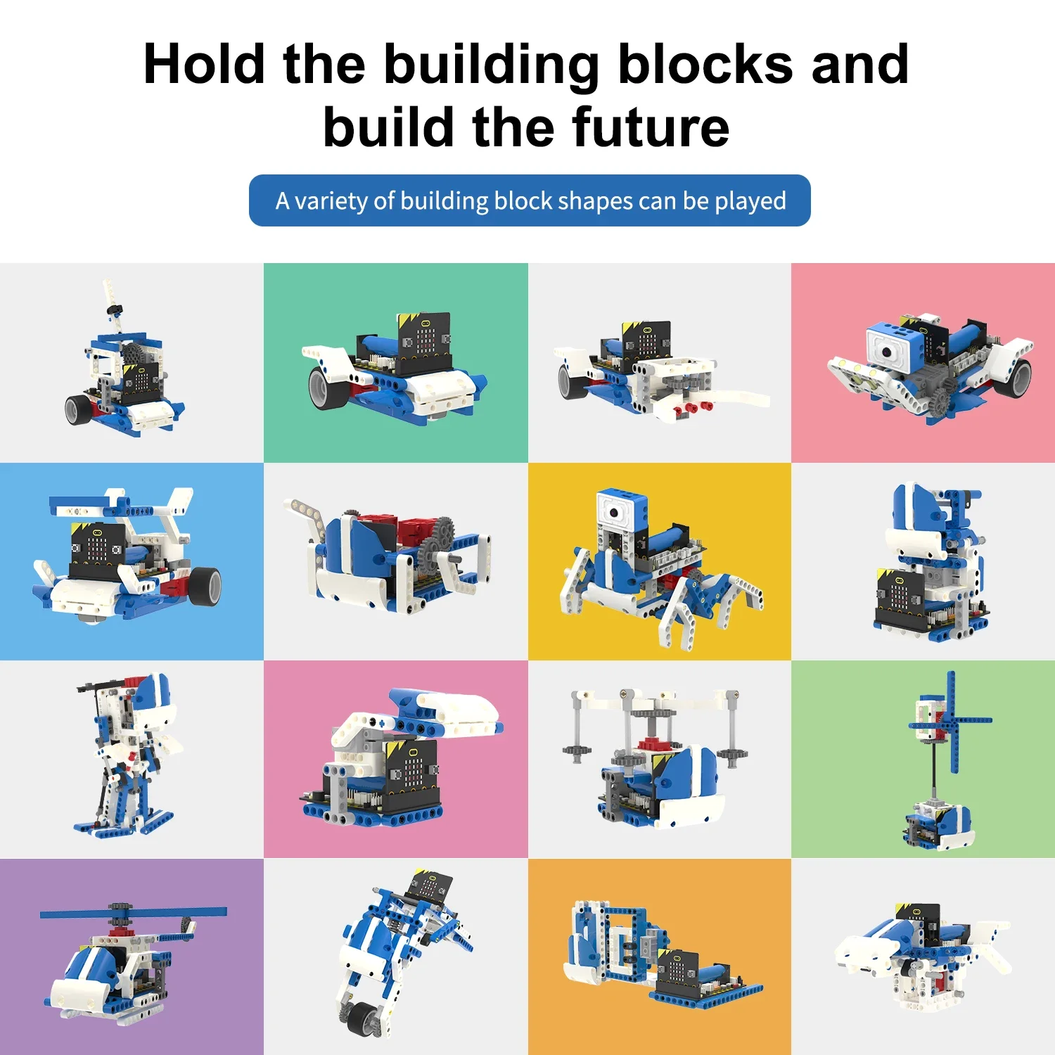 BBC Microbit V2 빌딩 블록 로봇 키트 16 - Stem Robotics Kit 리뷰 및 가격
