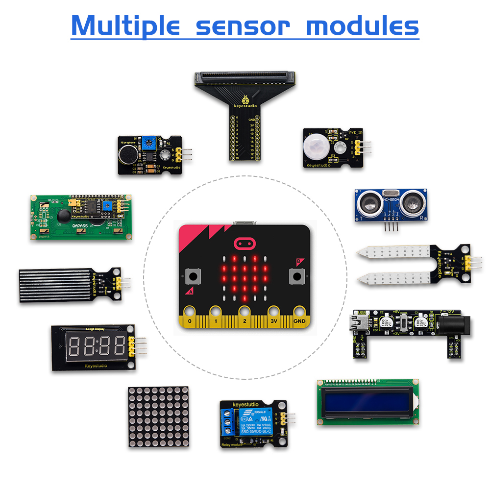 KEYESTUDIO 마이크로 비트 V2 기본 스타터 키 - Esp32 Smart Home Kit 리뷰 및 가격