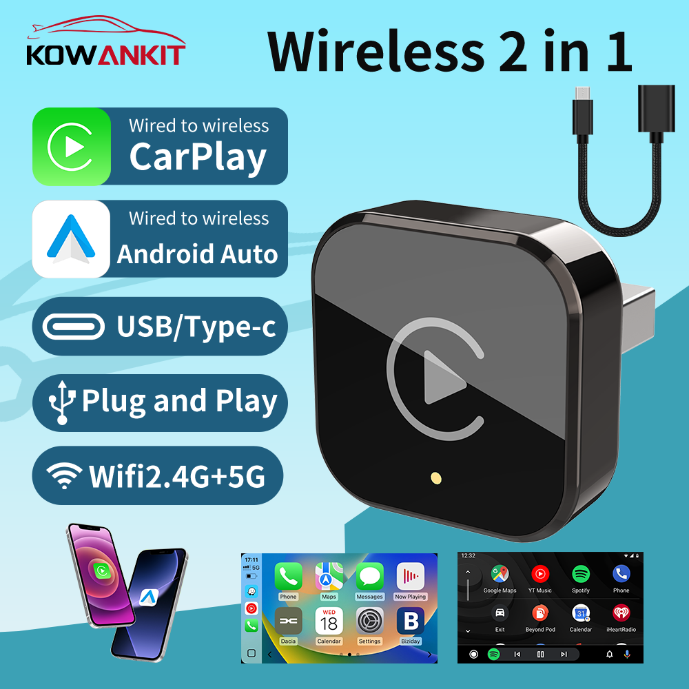 무선 카플레이 어댑터 안드로이드 오토 2 in 1 스마 - Wifi Smart Plug 리뷰 및 가격