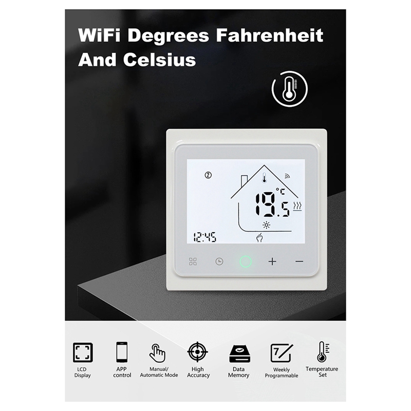 16A 투야 스마트 와이파이 온도 조절기, 물/전기 난 - Wifi Thermostat 리뷰 및 가격