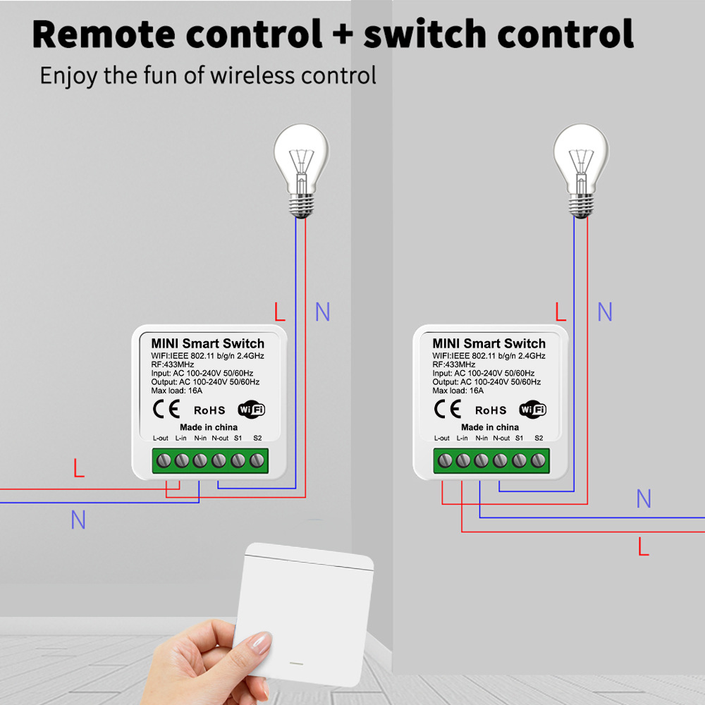 투야 와이파이 스마트 조명 스위치 스마트 홈 무선 RF - Smart Light Switch Wifi 리뷰 및 가격