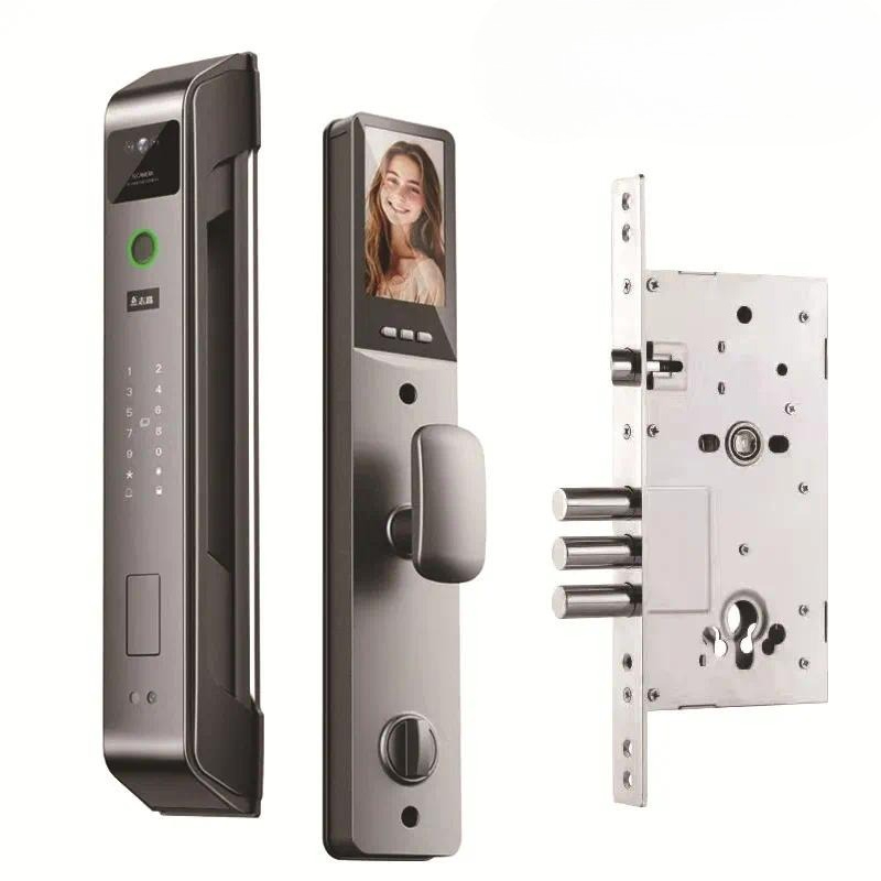 러시아산 스플릿 8560 스마트 지문 인식 도어락, 카 - Smart Door Lock Wifi 리뷰 및 가격