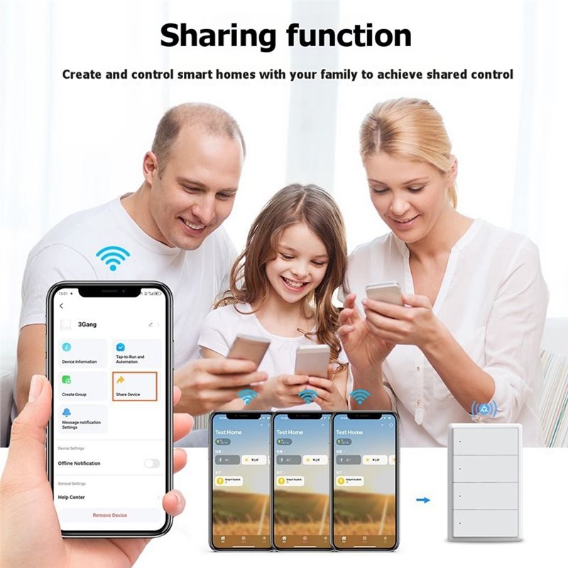 WCS-Tuya Wi-Fi 스마트 조명 스위치는 음성  - Smart Light Switch Wifi 리뷰 및 가격