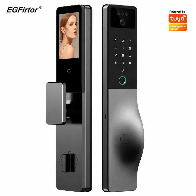 스마트 잠금장치, 인터콤, 비밀번호, 투야(Tuya)  - Smart Door Lock Wifi 리뷰 및 가격