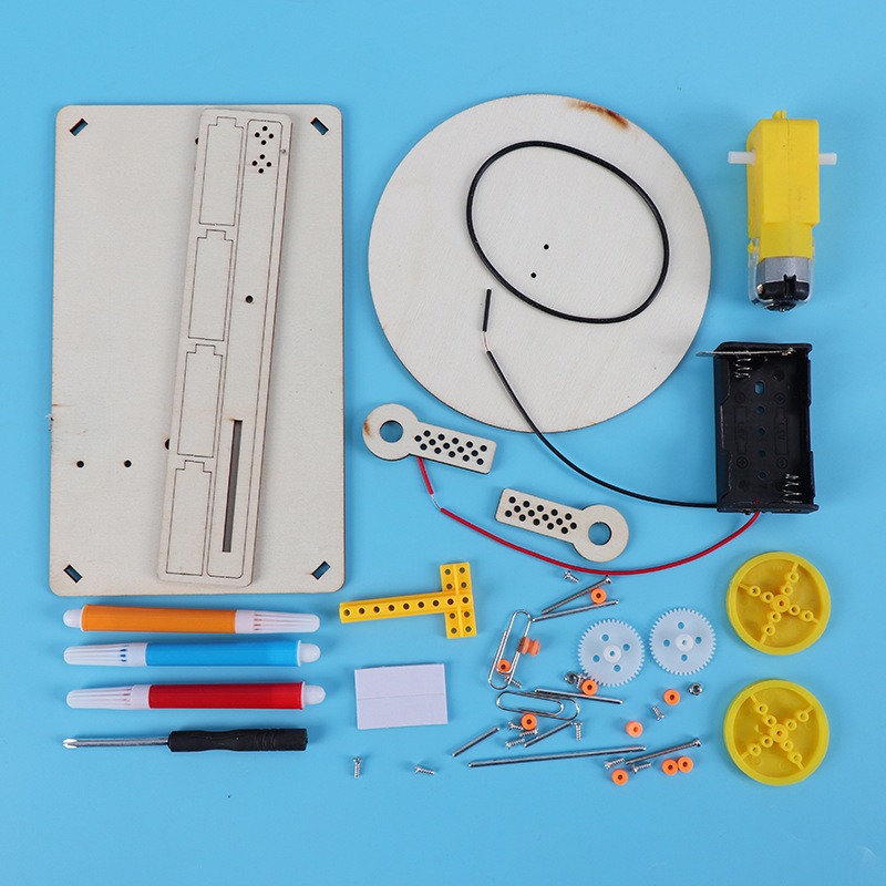 1-3Pcs DIY 나무 전기 플로터 드로잉 로봇 장난 - Electronics Project Kit 리뷰 및 가격