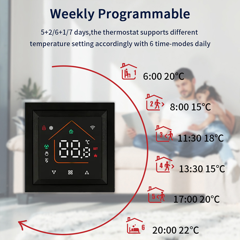 스마트 WiFi 온도조절기, Tuya Smart Lif - Wifi Thermostat 리뷰 및 가격
