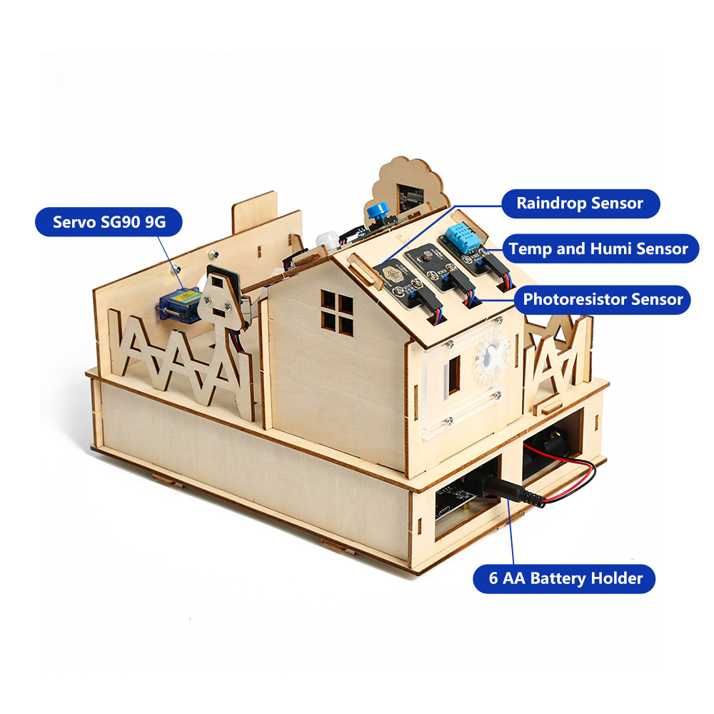 ACEBOTT DIY 스마트 홈 키트, 아두이노 키트, - Esp32 Smart Home Kit 리뷰 및 가격