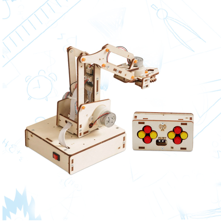 DIY 무선 원격 제어 기계 팔 모델 과학 장난감 어린 - Stem Robotics Kit 리뷰 및 가격