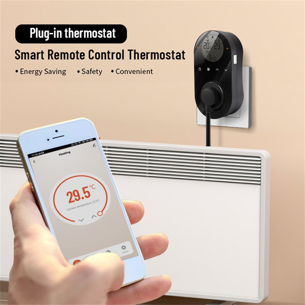 새로운 듀얼 센서 온도 조절기 WIFI 스마트 APP  - Wifi Thermostat 리뷰 및 가격